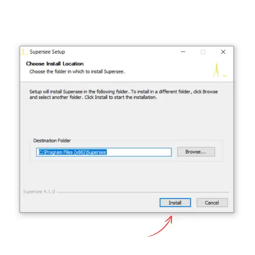 SuperSee Installation guide for Windows