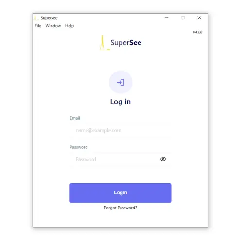 SuperSee Installation guide for Windows